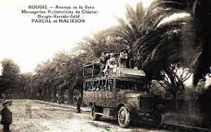2728- Bougie - Avenue de la Gare - Messageries automobiles du Chaabet